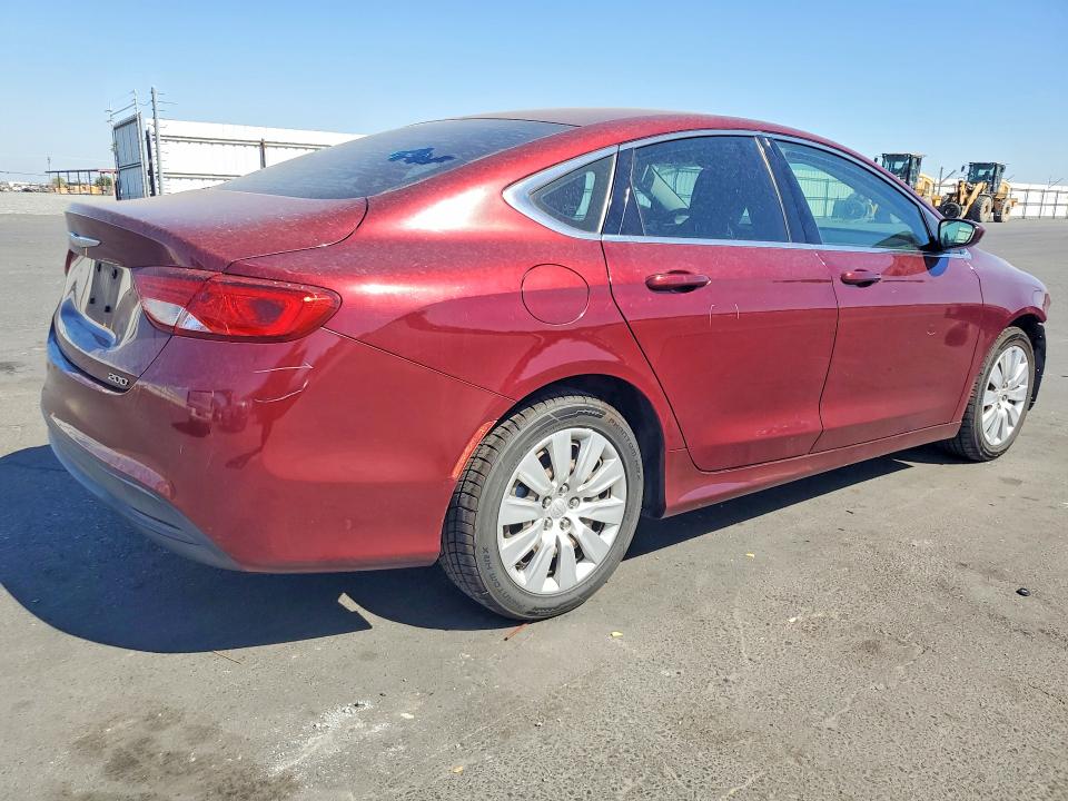 2016 Chrysler 200 მანქანა იყიდება აუქციონზე, vin: 1C3CCCFB1GN134905, აუქციონის ნომერი: 63760726