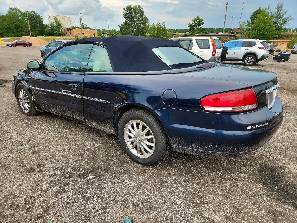 63518176 :رقم المزاد ، 1C3EL65U41N626414 vin ، 2001 Chrysler Sebring مزاد بيع