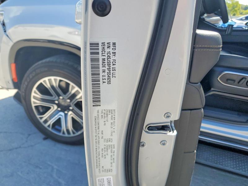 Продаж на аукціоні авто 2023 Jeep Wagoneer, vin: 1C4SJSBP8PS549293, номер лоту: 65557866