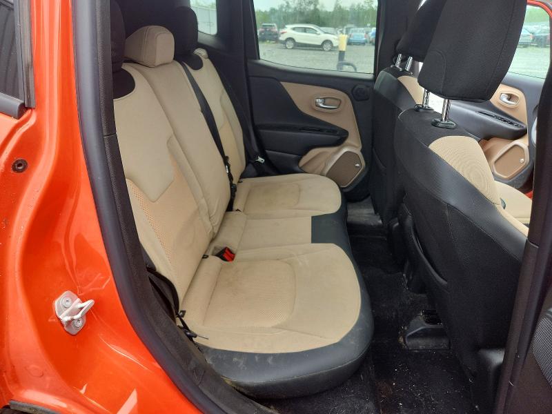 2016 Jeep Renegade მანქანა იყიდება აუქციონზე, vin: ZACCJBBT7GPC70957, აუქციონის ნომერი: 66919816