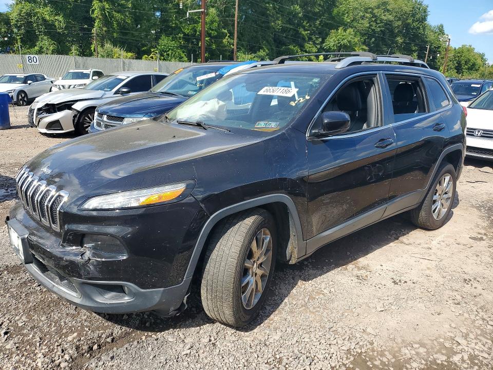 66501186 :رقم المزاد ، 1C4PJMDS2FW604217 vin ، 2015 Jeep Cherokee مزاد بيع