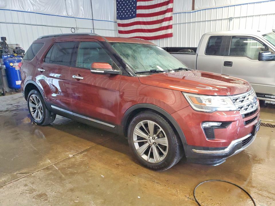 64314236 :رقم المزاد ، 1FM5K8F88JGA70328 vin ، 2018 Ford Explorer مزاد بيع