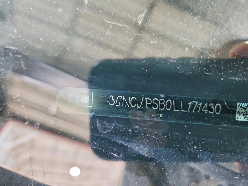 64402846 :رقم المزاد ، 3GNCJPSB0LL171430 vin ، 2020 Chevrolet Trax مزاد بيع
