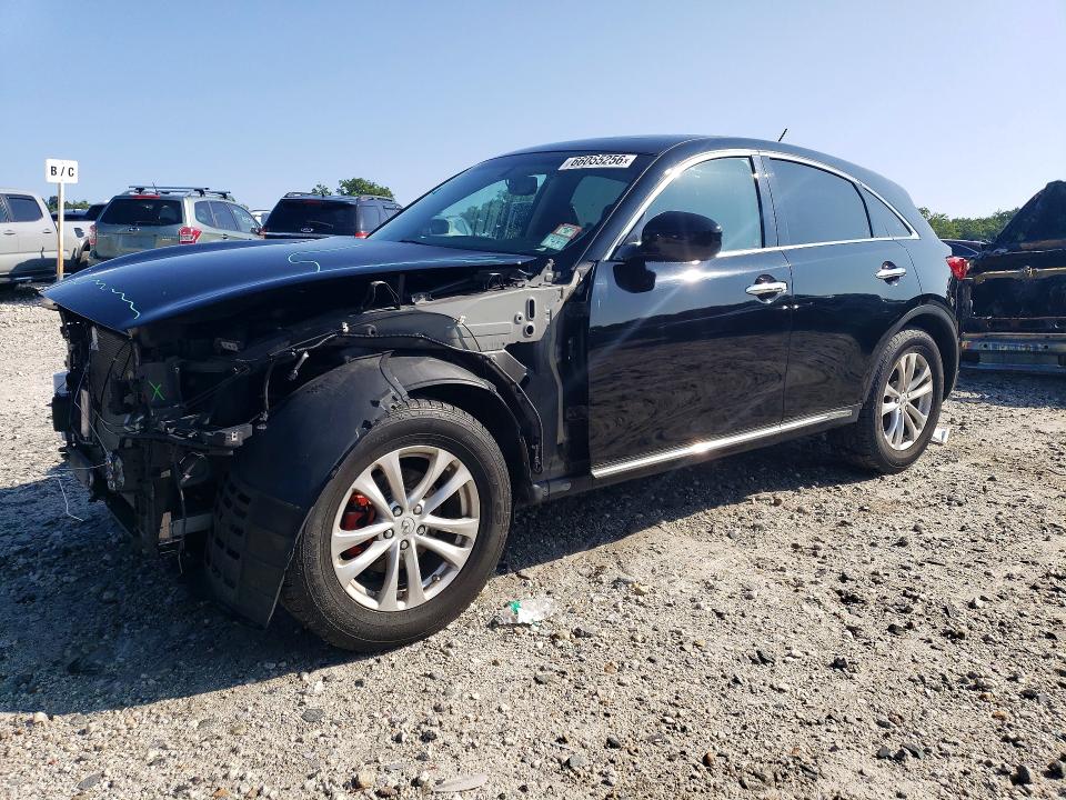 Продаж на аукціоні авто 2016 Infiniti Qx70, vin: JN8CS1MW8GM752953, номер лоту: 66055256