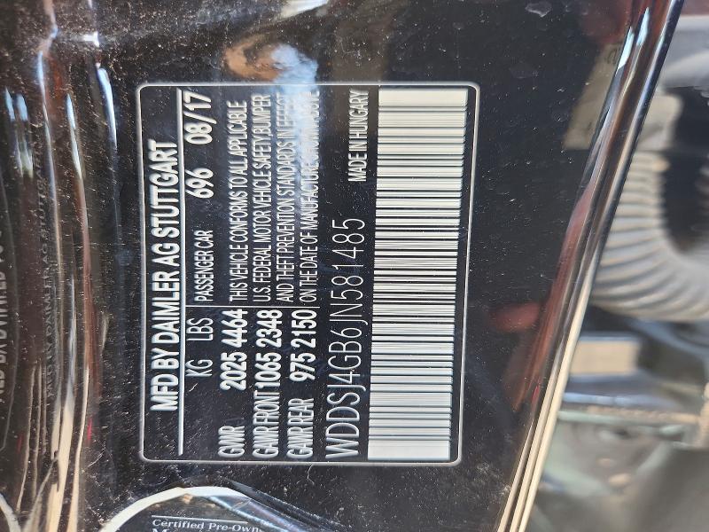 Продаж на аукціоні авто 2018 Mercedes-benz Cla, vin: WDDSJ4GB6JN581485, номер лоту: 66830486