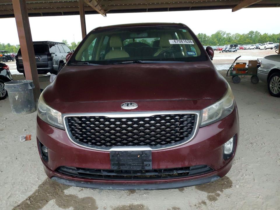 Продажа на аукционе авто 2015 Kia Sedona, vin: KNDMC5C1XF6023592, номер лота: 67081636