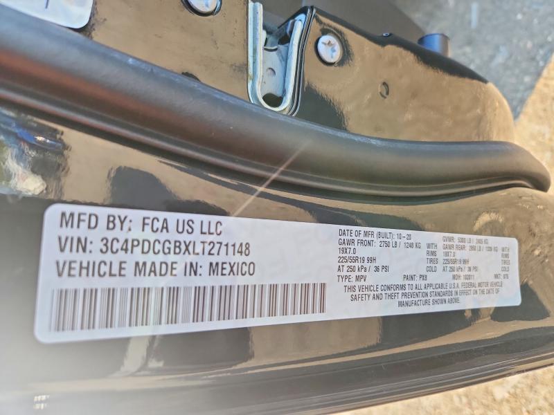 Продажа на аукционе авто 2020 Dodge Journey, vin: 3C4PDCGBXLT271148, номер лота: 64392856