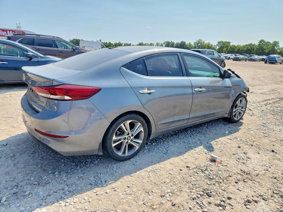 2017 Hyundai Elantra მანქანა იყიდება აუქციონზე, vin: KMHD84LF4HU197854, აუქციონის ნომერი: 55654086