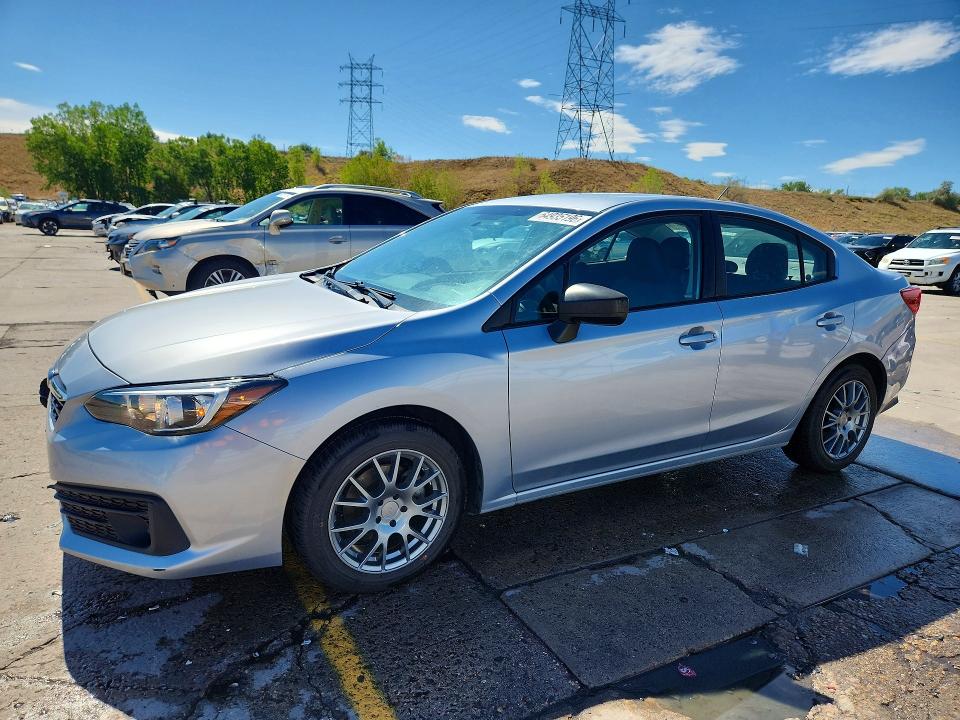 2022 Subaru Impreza მანქანა იყიდება აუქციონზე, vin: 4S3GKAB68N3609763, აუქციონის ნომერი: 64935196