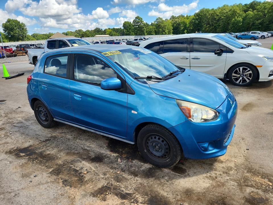 64623096 :رقم المزاد ، ML32A3HJXFH013369 vin ، 2015 Mitsubishi Mirage مزاد بيع
