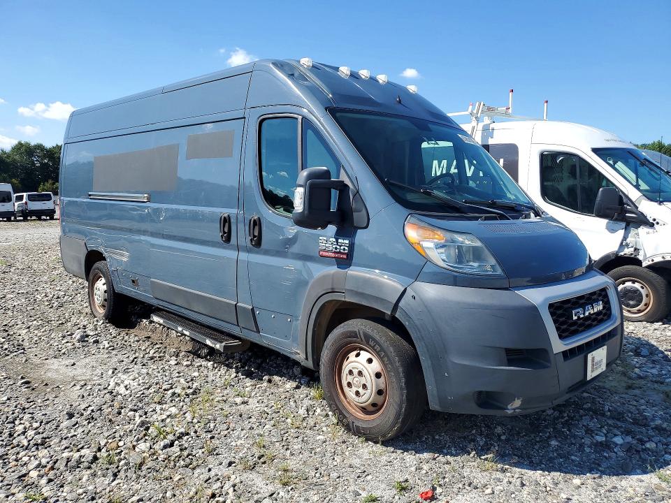 63801226 :رقم المزاد ، 3C6URVJG5KE544513 vin ، 2019 Ram Promaster 3500 مزاد بيع