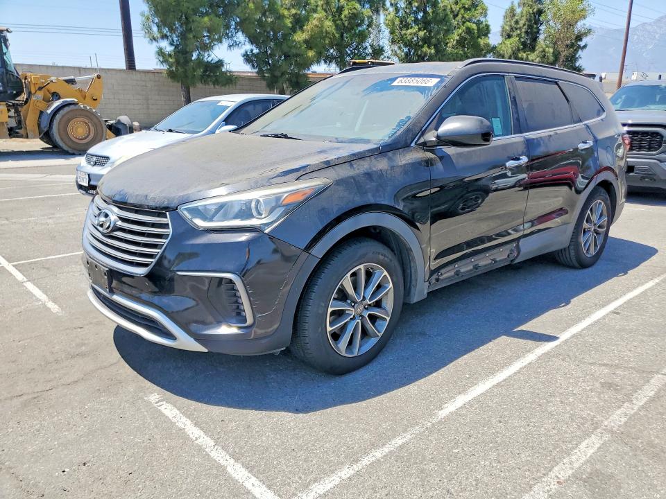 63885066 :رقم المزاد ، KM8SM4HF7HU184253 vin ، 2017 Hyundai Santa Fe مزاد بيع