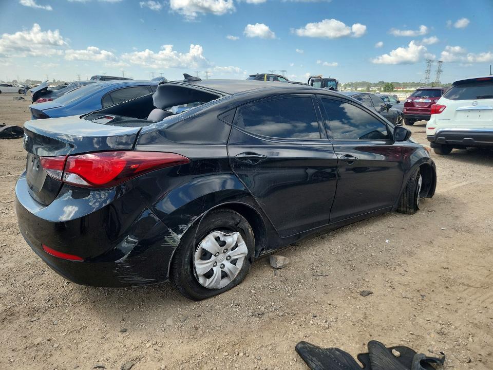 2016 Hyundai Elantra მანქანა იყიდება აუქციონზე, vin: 5NPDH4AEXGH667490, აუქციონის ნომერი: 66283066