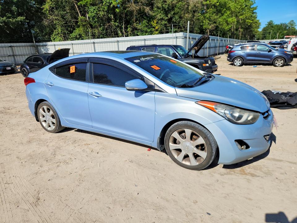 64050076 :رقم المزاد ، KMHDH4AE3CU455509 vin ، 2012 Hyundai Elantra مزاد بيع