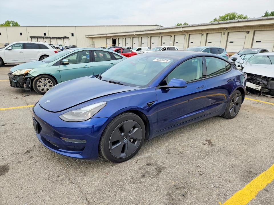 Auction sale of the 2022 Tesla Model 3, vin: 5YJ3E1EA5NF370374, lot number: 65326036