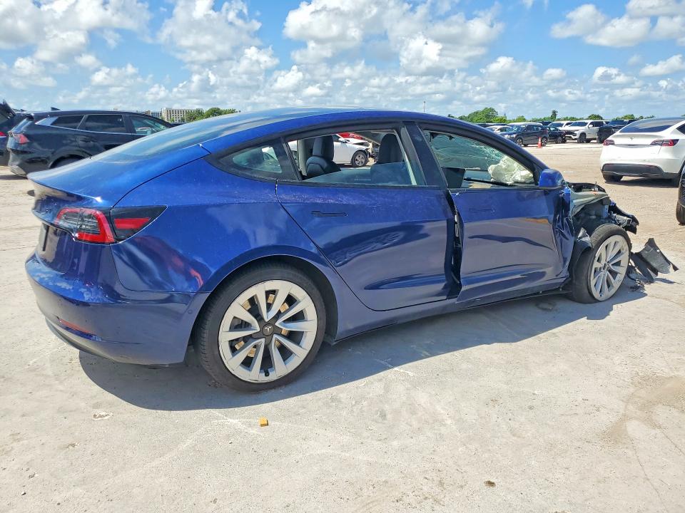 Aukcja sprzedaży 2022 Tesla Model 3, vin: 5YJ3E1EA2NF290305, numer aukcji: 63355166