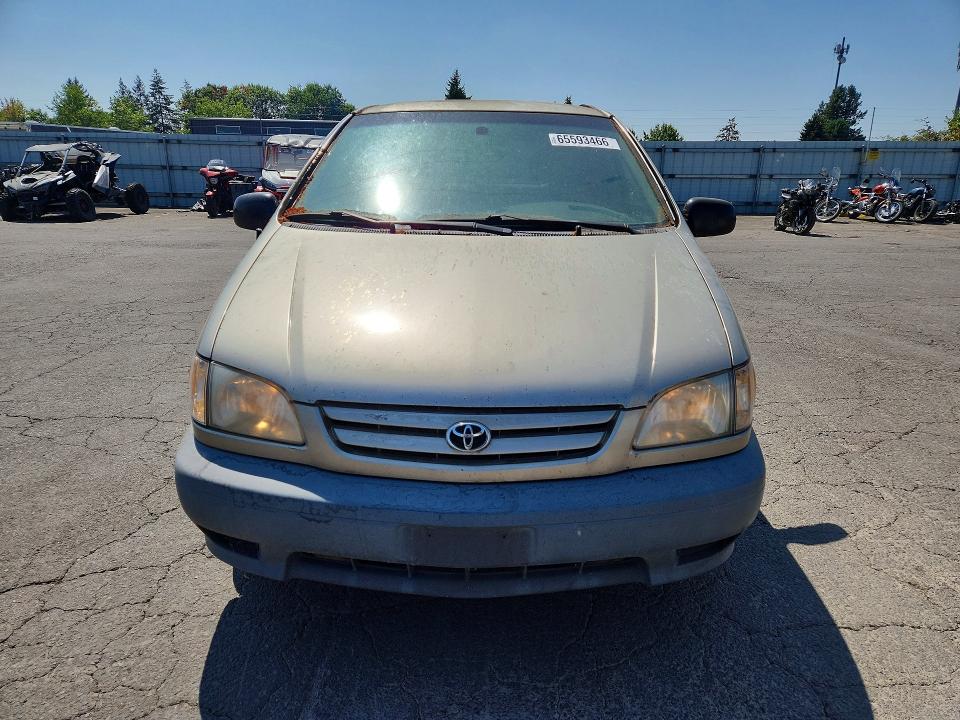 Aukcja sprzedaży 2001 Toyota Sienna, vin: 4T3ZF19C31U328003, numer aukcji: 65593466