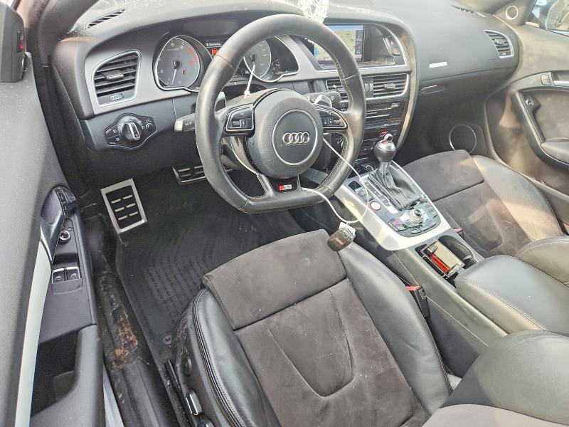 2015 Audi S5 მანქანა იყიდება აუქციონზე, vin: WAUCGAFR5FA001424, აუქციონის ნომერი: 64155766