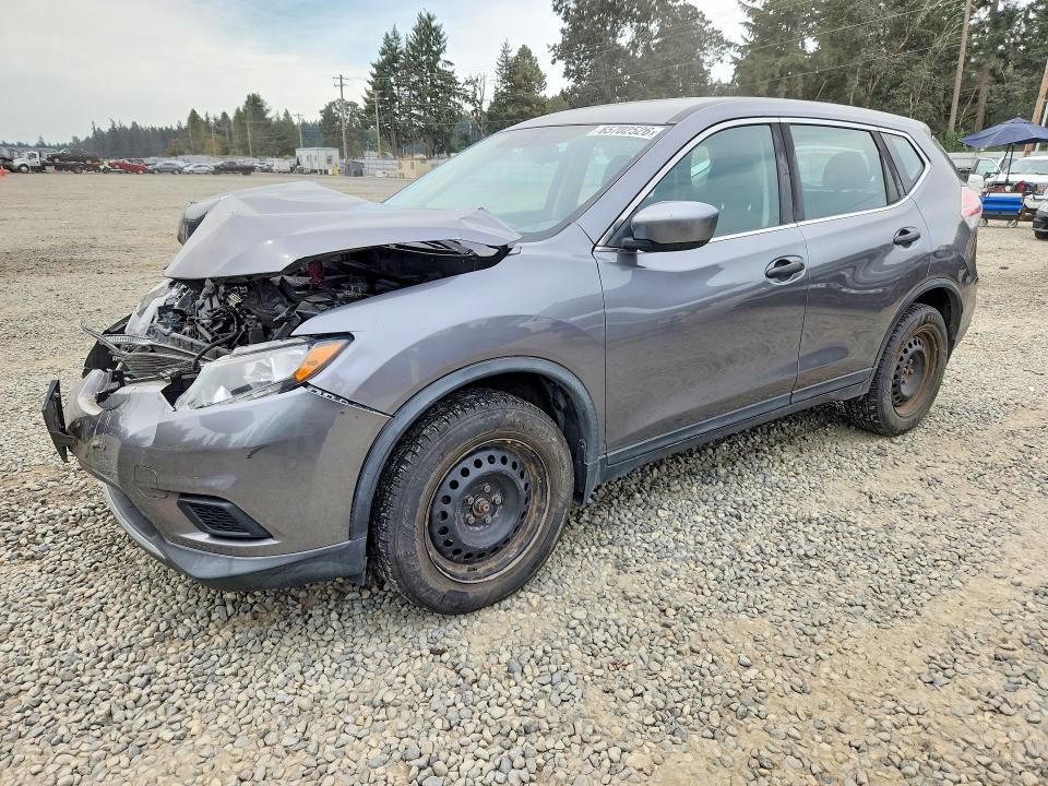 Auction sale of the 2016 Nissan Rogue, vin: KNMAT2MV3GP713523, lot number: 65702526