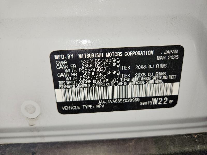 Продажа на аукционе авто 2025 Mitsubishi Outlander, vin: JA4J4VA88SZ028969, номер лота: 63787326