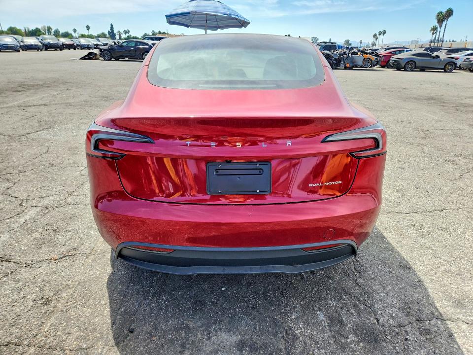 Продаж на аукціоні авто 2025 Tesla Model 3, vin: 5YJ3E1EBXSF940244, номер лоту: 66226276