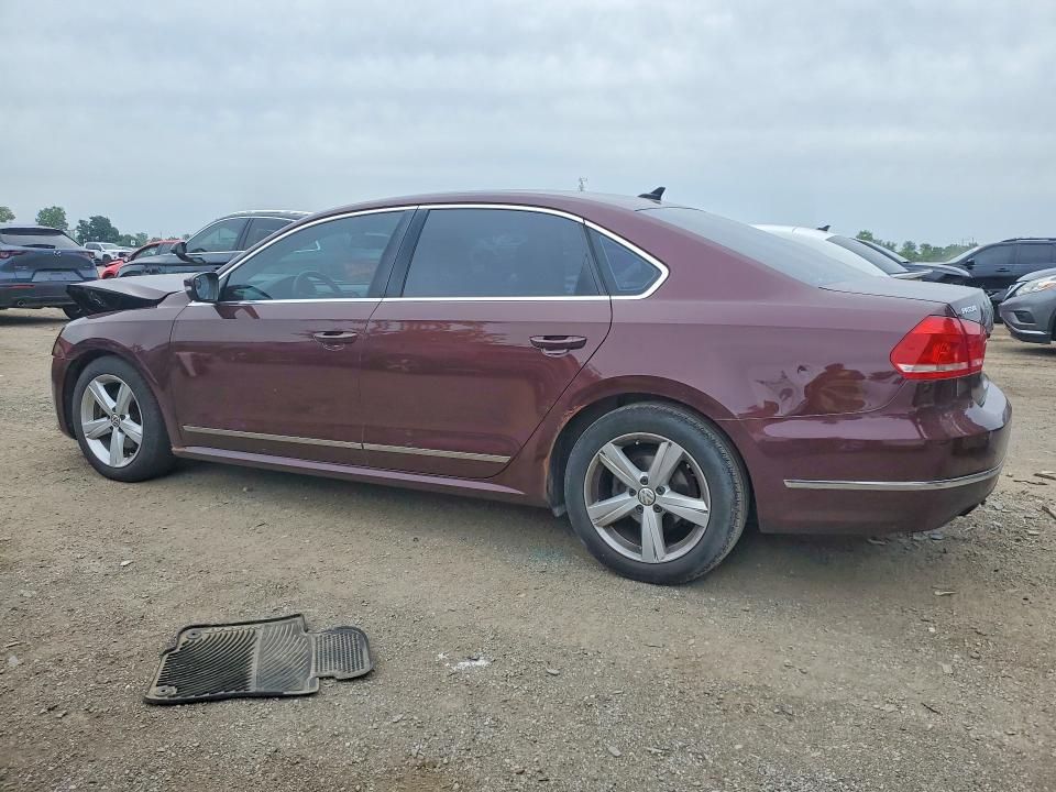 65831786 :رقم المزاد ، 1VWBN7A31EC096204 vin ، 2014 Volkswagen Passat مزاد بيع