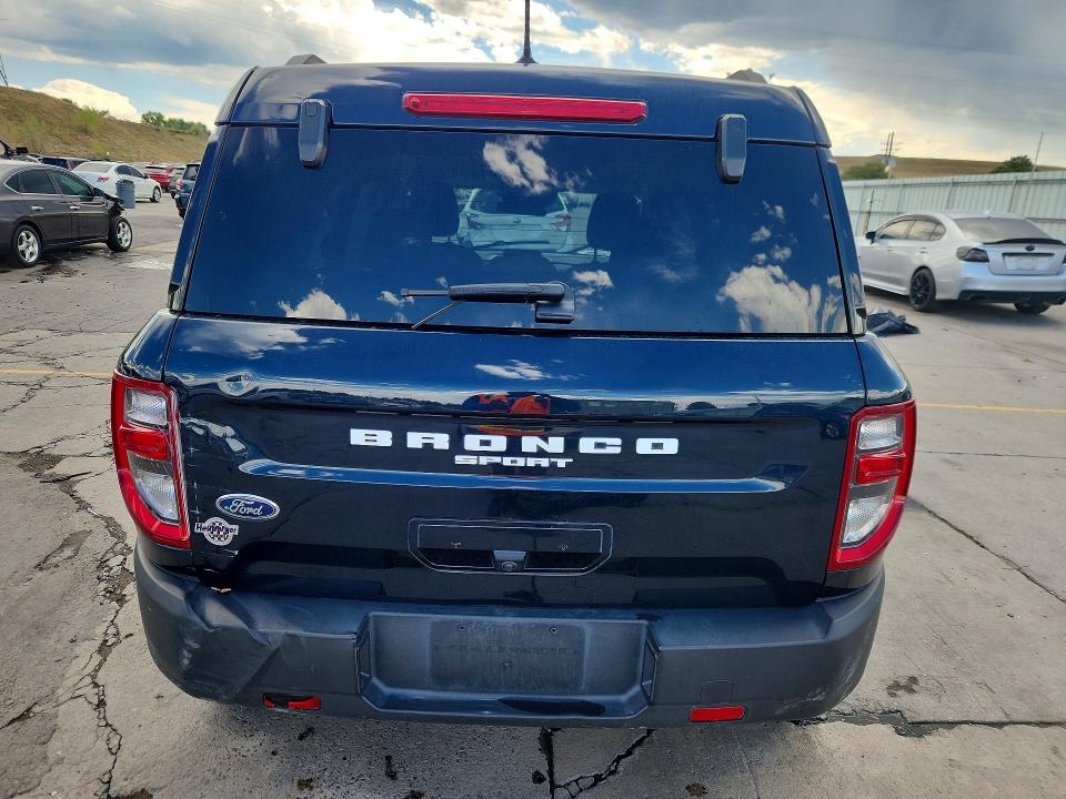 2022 Ford Bronco Sport მანქანა იყიდება აუქციონზე, vin: 3FMCR9B62NRD23798, აუქციონის ნომერი: 64613506