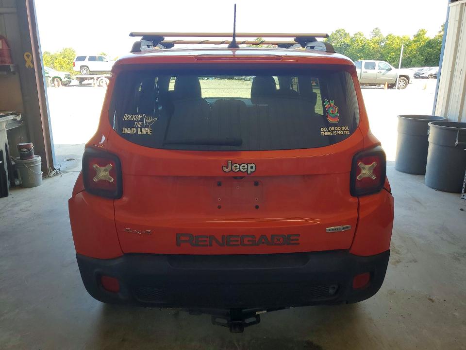 2017 Jeep Renegade მანქანა იყიდება აუქციონზე, vin: ZACCJBBB1HPE51254, აუქციონის ნომერი: 66997236