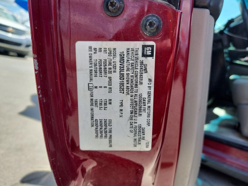 Продаж на аукціоні авто 2005 Pontiac Montana, vin: 1GMDV33L85D185257, номер лоту: 64253166