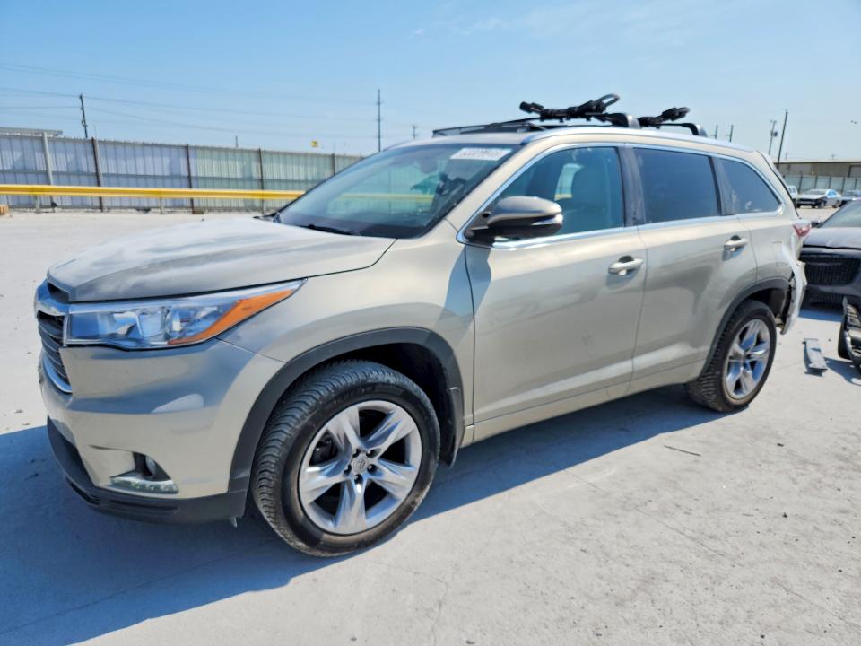 63320646 :رقم المزاد ، 5TDDKRFH4FS143116 vin ، 2015 Toyota Highlander مزاد بيع