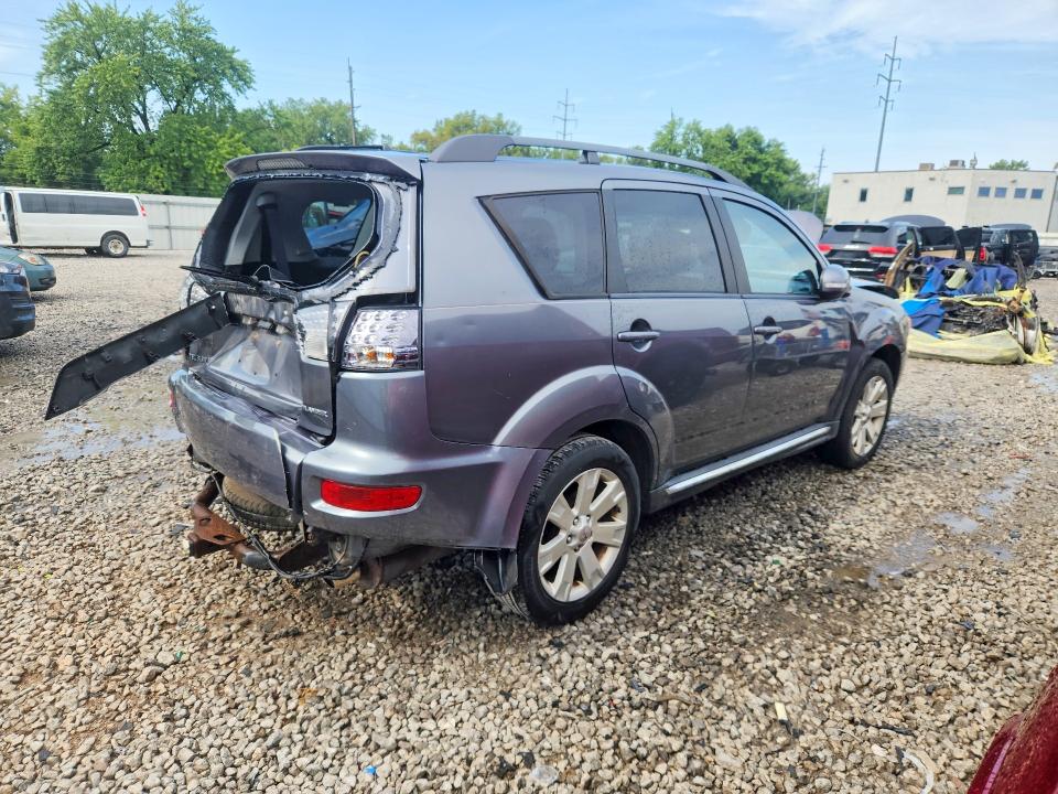 61713986 :رقم المزاد ، JA4JT3AW6CU005811 vin ، 2012 Mitsubishi Outlander مزاد بيع
