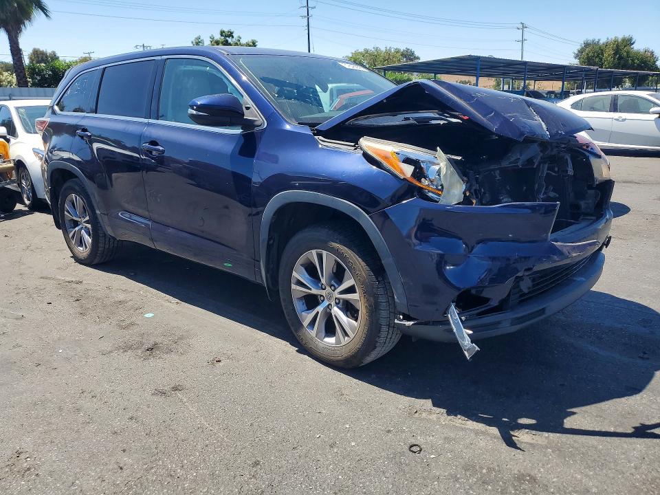 Aukcja sprzedaży 2015 Toyota Highlander, vin: 5TDBKRFH4FS219912, numer aukcji: 61646656