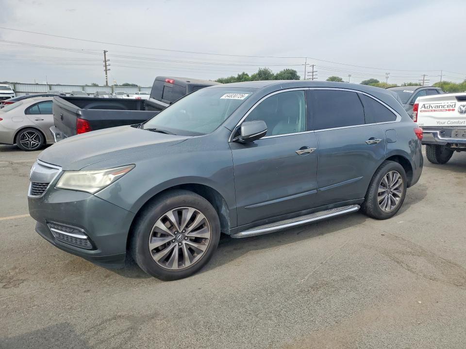 Продажа на аукционе авто 2015 Acura Mdx, vin: 5FRYD3H66FB001244, номер лота: 64830726
