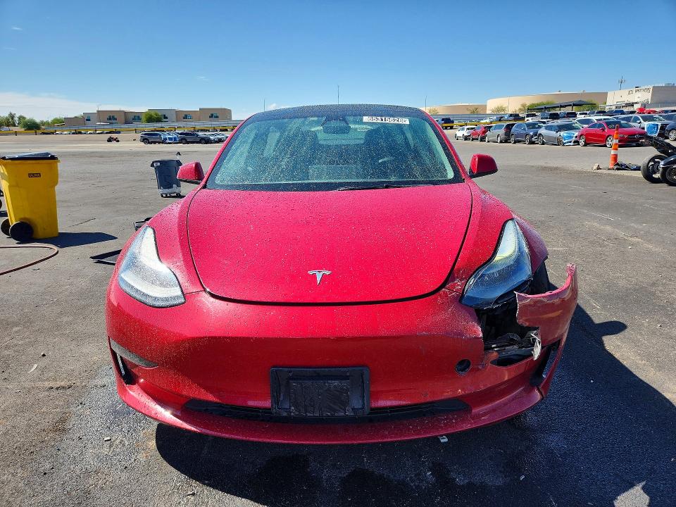 65315626 :رقم المزاد ، 5YJ3E1EA5NF286538 vin ، 2022 Tesla Model 3 مزاد بيع
