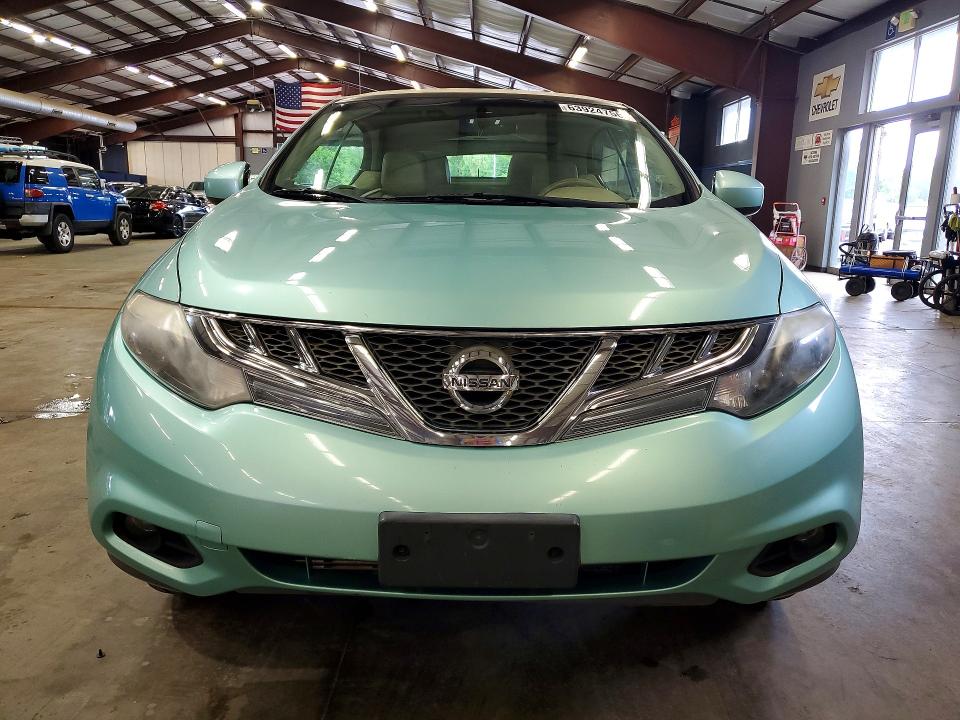 2011 Nissan Murano მანქანა იყიდება აუქციონზე, vin: JN8AZ1FY3BW001001, აუქციონის ნომერი: 63924756