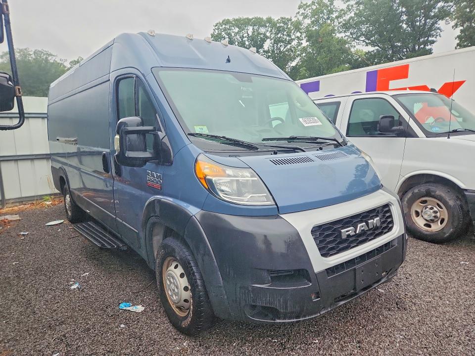 2020 Ram Promaster 3500 მანქანა იყიდება აუქციონზე, vin: 3C6URVJGXLE139751, აუქციონის ნომერი: 66305306
