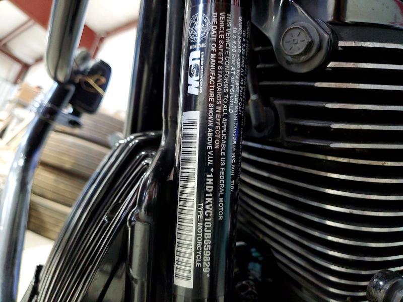 64933486 :رقم المزاد ، 1HD1KVC10JB659829 vin ، 2018 Harley-davidson Flhrxs مزاد بيع