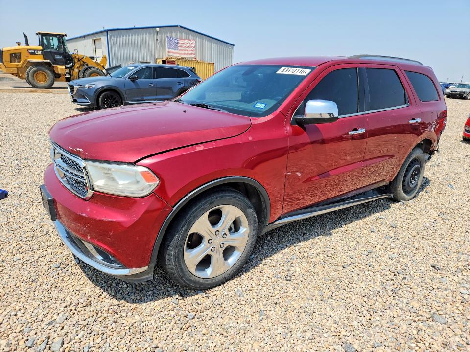 Auction sale of the 2014 Dodge Durango, vin: 1C4RDHAG4EC594510, lot number: 63610116