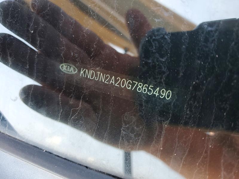66221326 :رقم المزاد ، KNDJN2A20G7865490 vin ، 2016 Kia Soul مزاد بيع