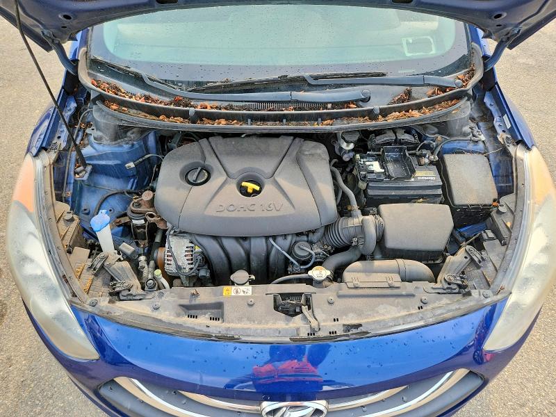 2013 Hyundai Elantra Gt მანქანა იყიდება აუქციონზე, vin: KMHD35LE6DU078452, აუქციონის ნომერი: 64630526