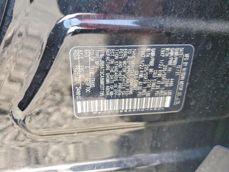 Aukcja sprzedaży 2021 Nissan Rogue, vin: JN8AT3CA8MW027195, numer aukcji: 66651696