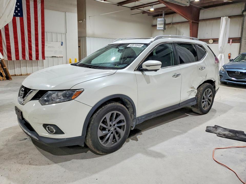 63670546 :رقم المزاد ، 5N1AT2MV5GC893512 vin ، 2016 Nissan Rogue مزاد بيع