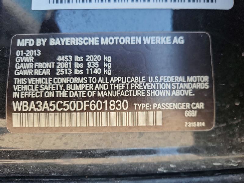 65863206 :رقم المزاد ، WBA3A5C50DF601830 vin ، 2013 Bmw 328 مزاد بيع