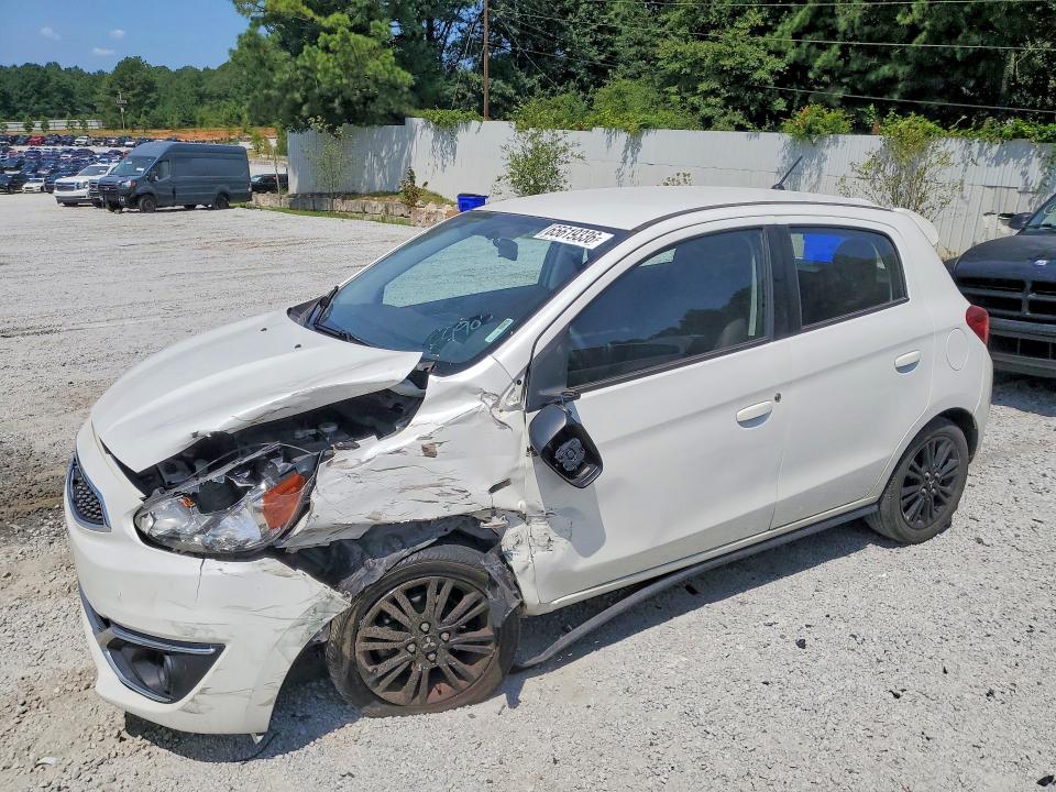 2019 Mitsubishi Mirage მანქანა იყიდება აუქციონზე, vin: ML32A5HJ1KH016490, აუქციონის ნომერი: 65619336