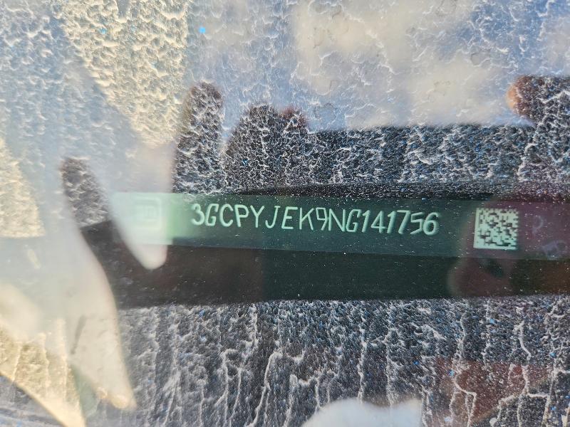 2022 Chevrolet Silverado Ltd მანქანა იყიდება აუქციონზე, vin: 3GCPYJEK9NG141756, აუქციონის ნომერი: 66022286