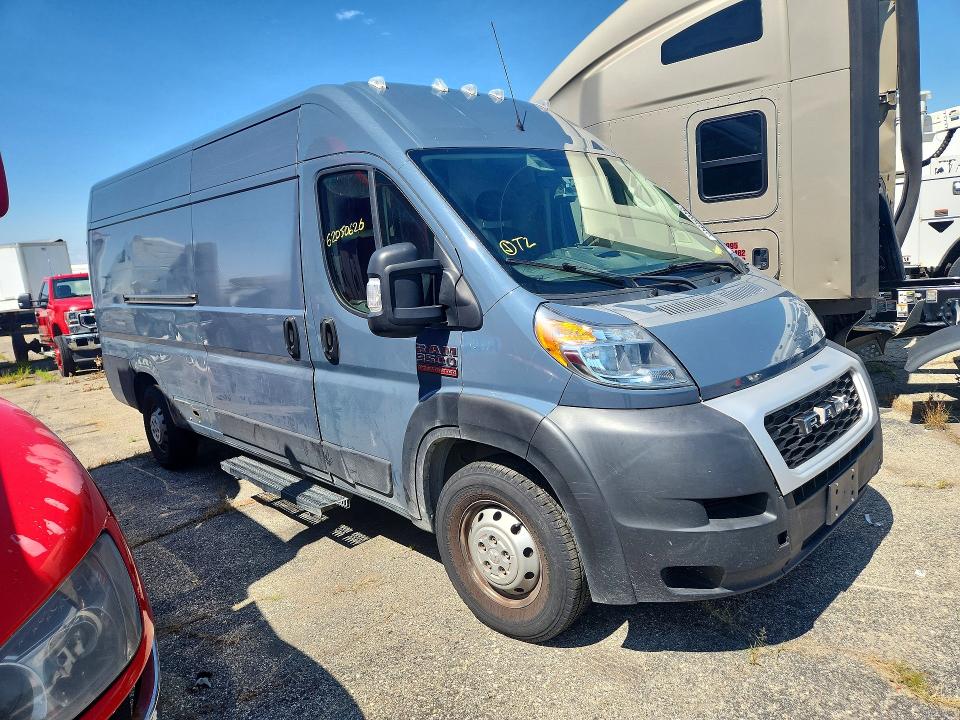 2020 Ram Promaster 3500 მანქანა იყიდება აუქციონზე, vin: 3C6URVJG3LE144175, აუქციონის ნომერი: 62050626