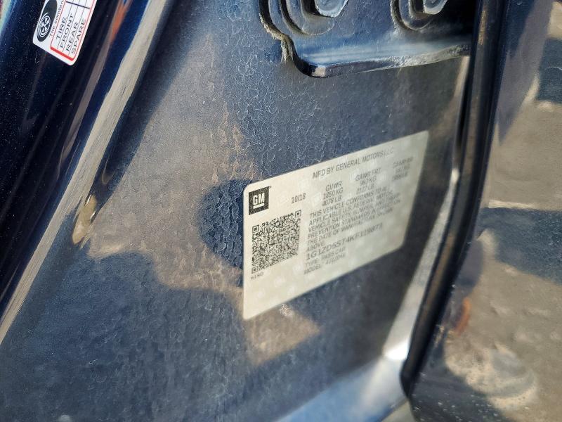 67012116 :رقم المزاد ، 1G1ZD5ST4KF119873 vin ، 2019 Chevrolet Malibu مزاد بيع