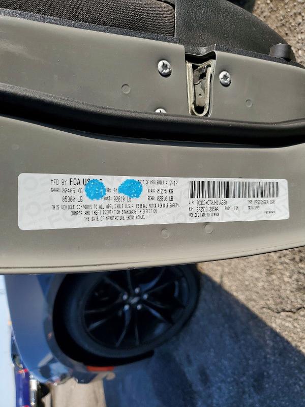 66309986 :رقم المزاد ، 2C3CDXCT0JH114520 vin ، 2018 Dodge Charger مزاد بيع
