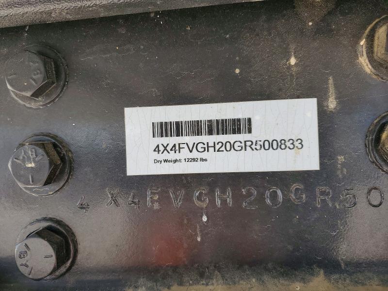 65168726 :رقم المزاد ، 4X4FVGH20GR500833 vin ، 2016 Forest River Venegeance مزاد بيع