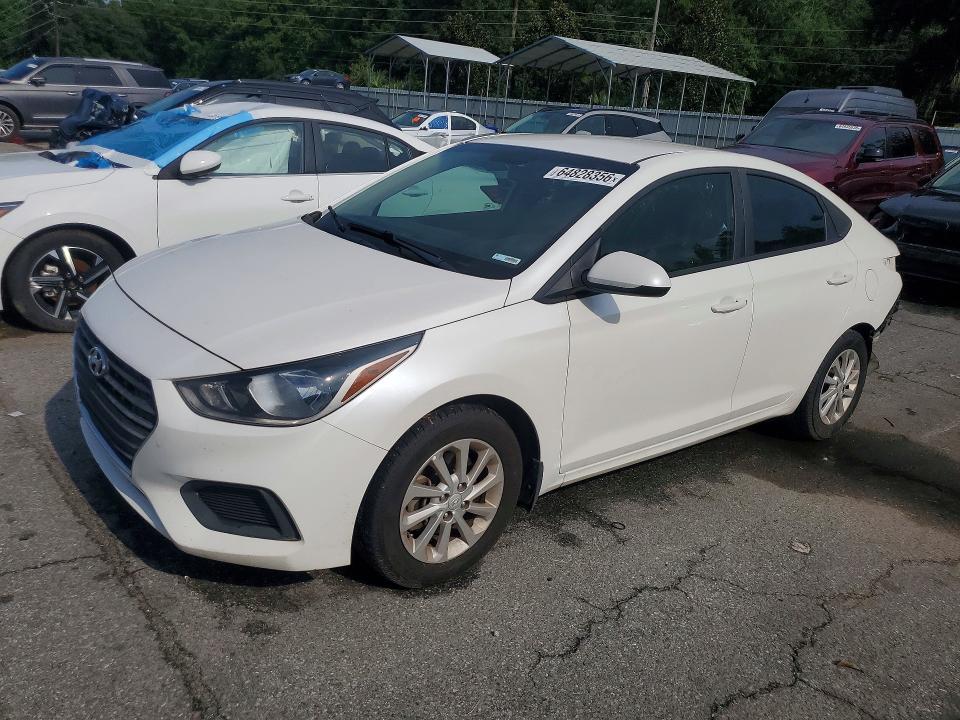 64828356 :رقم المزاد ، 3KPC24A3XJE026699 vin ، 2018 Hyundai Accent مزاد بيع